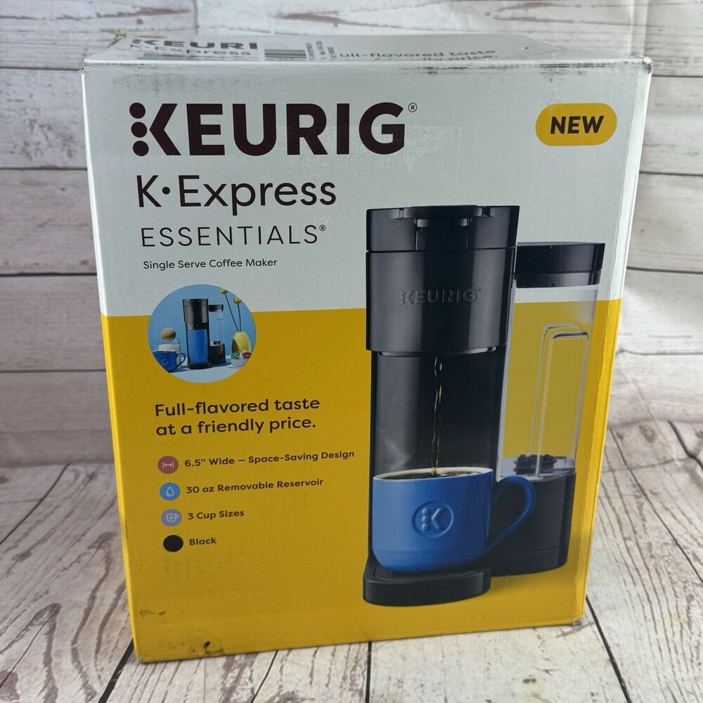 Keurig K Express Essentials Single Serve K Cup Coffee Maker Black